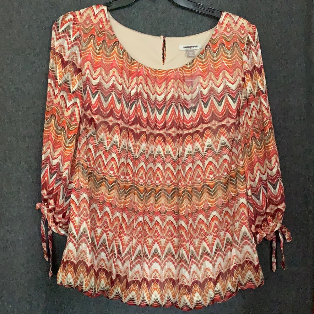 Ruiz and Ali Patterned Top, 2x